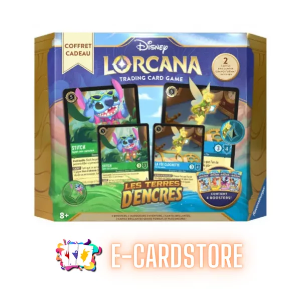 Coffret Cadeau Stitch et la Fée Clochette - Disney Lorcana Les Terres d'Encres