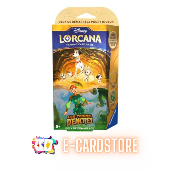 Deck de Démarrage Pongo et Peter Pan - Disney Lorcana