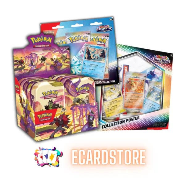 Bundle Tripack + Coffret Poster 8.5 & Mini Tins 6.5 – Fable Nebuleuse