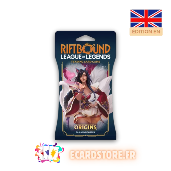 Booster sous Blister Riftbound League of Legends TCG – Origins