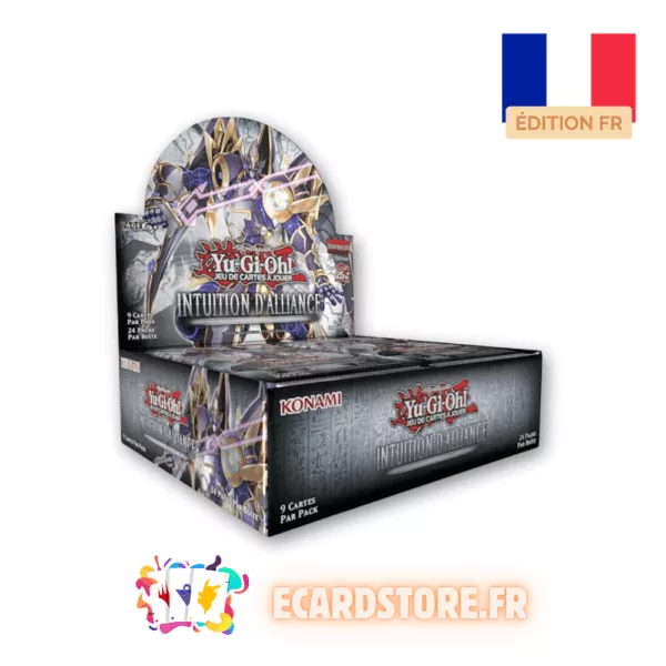Yu-Gi-Oh! - Display de 24 Boosters Intuition d'Alliance