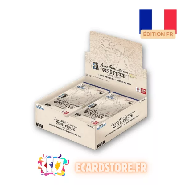 Display EB-02 Anime 25th - Collection Français