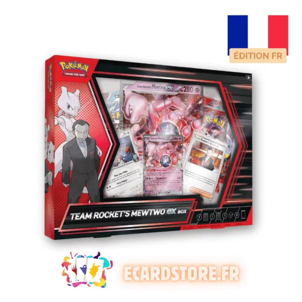Pokémon - Coffret Mewtwo-ex de la Team Rocket - FR