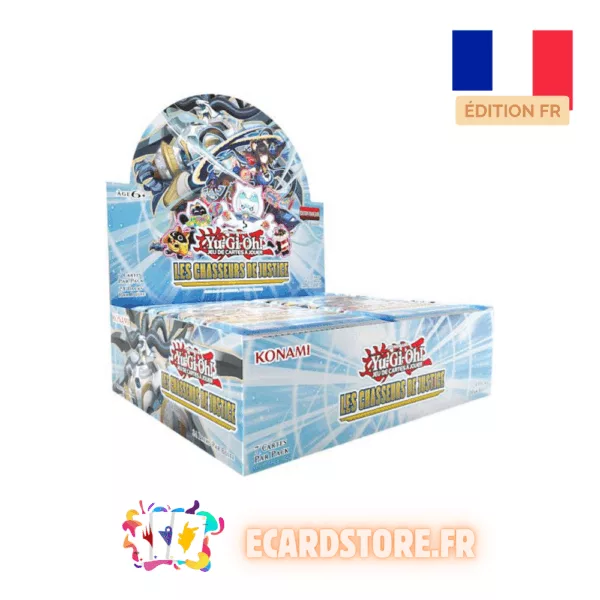 Yu-Gi-Oh! Display de 24 boosters - Les Chasseurs de Justice FR