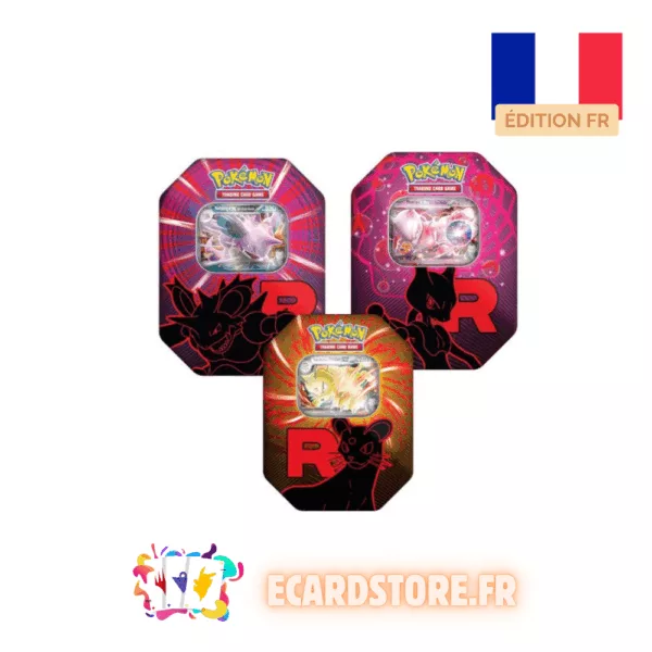 Pokebox Team rocket Mewtwo, Nidoking et Persian